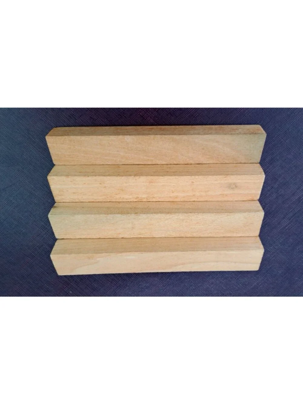 Vintage Scrabble Tile Racks Holder Wood Original Set Of 4 Game Replacement Craft